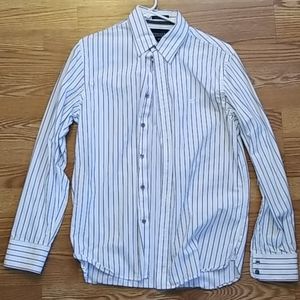 Men's White American Eagle button down